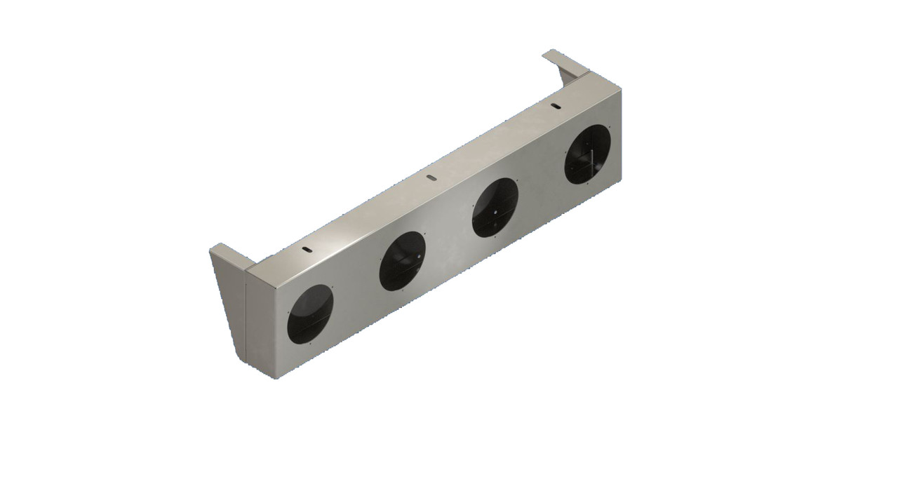 Light Bar - 33" x 8-1/2" - (2) 4" Light Holes and Trailer Air with (1) 7-Way Hookup