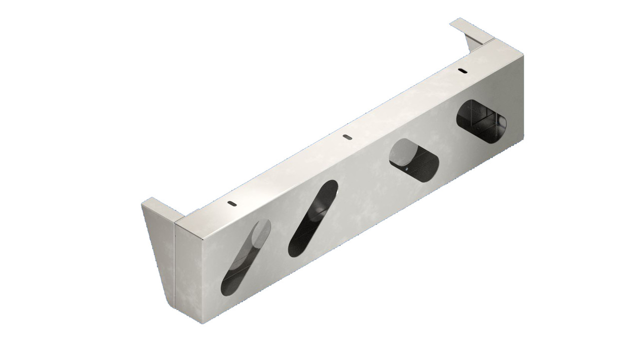 Light Bar - 33" x 8-1/2" - (4) 6-1/2"x2-1/4" Oval Lights & Trailer Air w/ 7-Way Hookup - Thumbnail 3