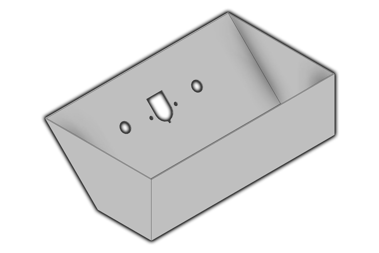 Recessed Airline Box - 45° Front - Thumbnail 6