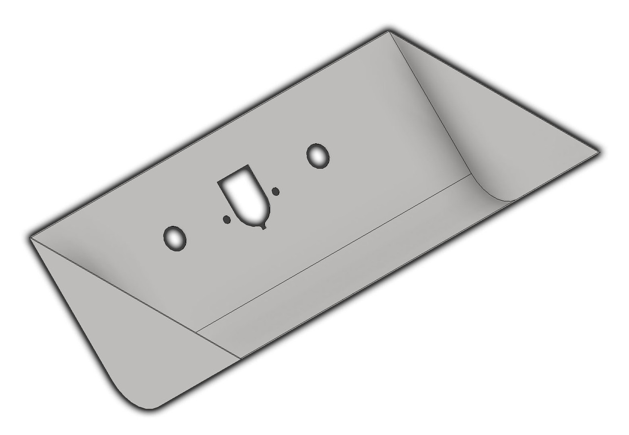 Recessed Airline Box - Radius Bottom - Thumbnail 2