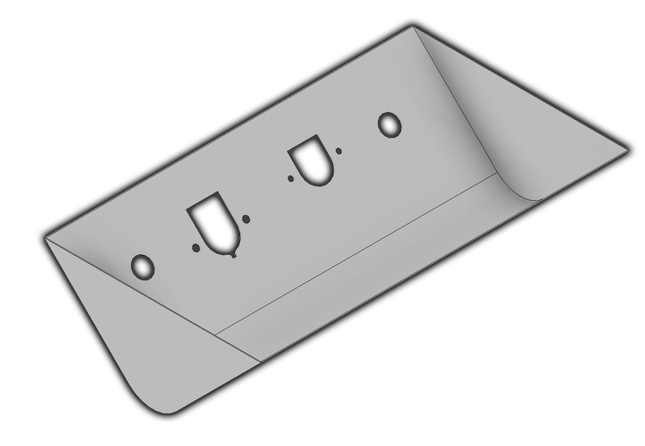 Recessed Airline Box - Radius Bottom - Thumbnail 4