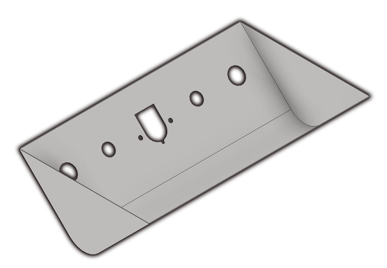 Recessed Airline Box - Radius Bottom - Thumbnail 5