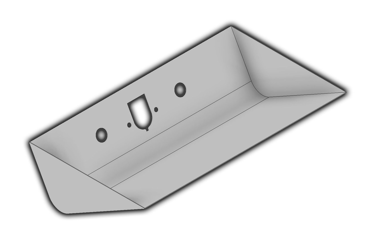 Recessed Airline Box -7-Design - Trailer Air, Hydraulic Hook-Ups & (1) 7-way - Thumbnail 2