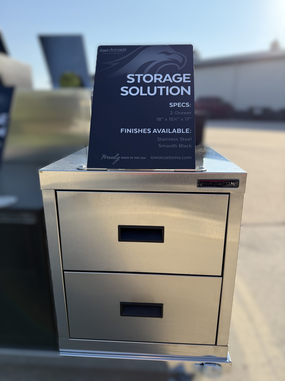 2 Drawer Storage Solution