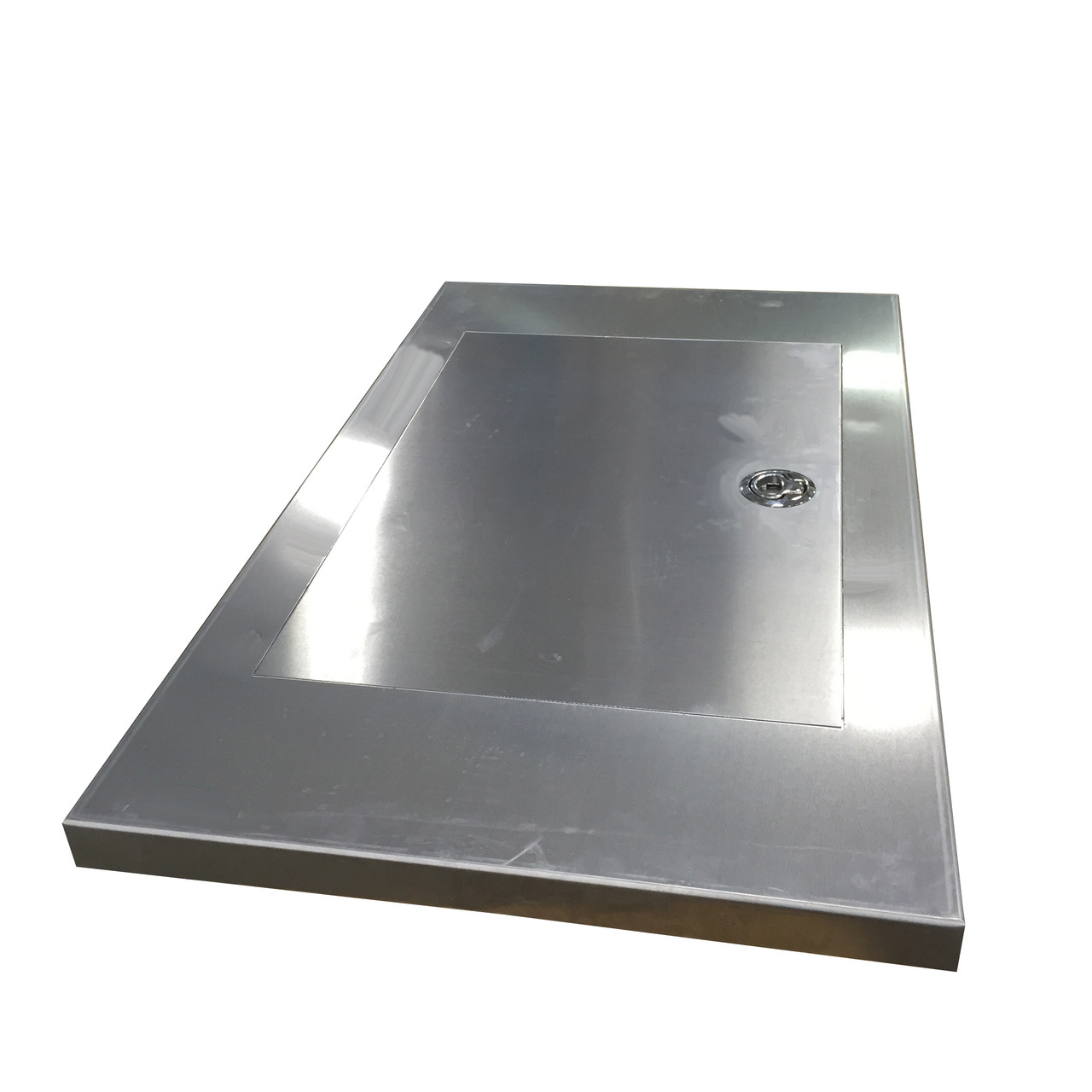 On-Frame Sectionalized Deck Plate System - Storage Box - 14"x22" Storage Box w/ 20" Sectionalized Deck Plate Section - Thumbnail 2