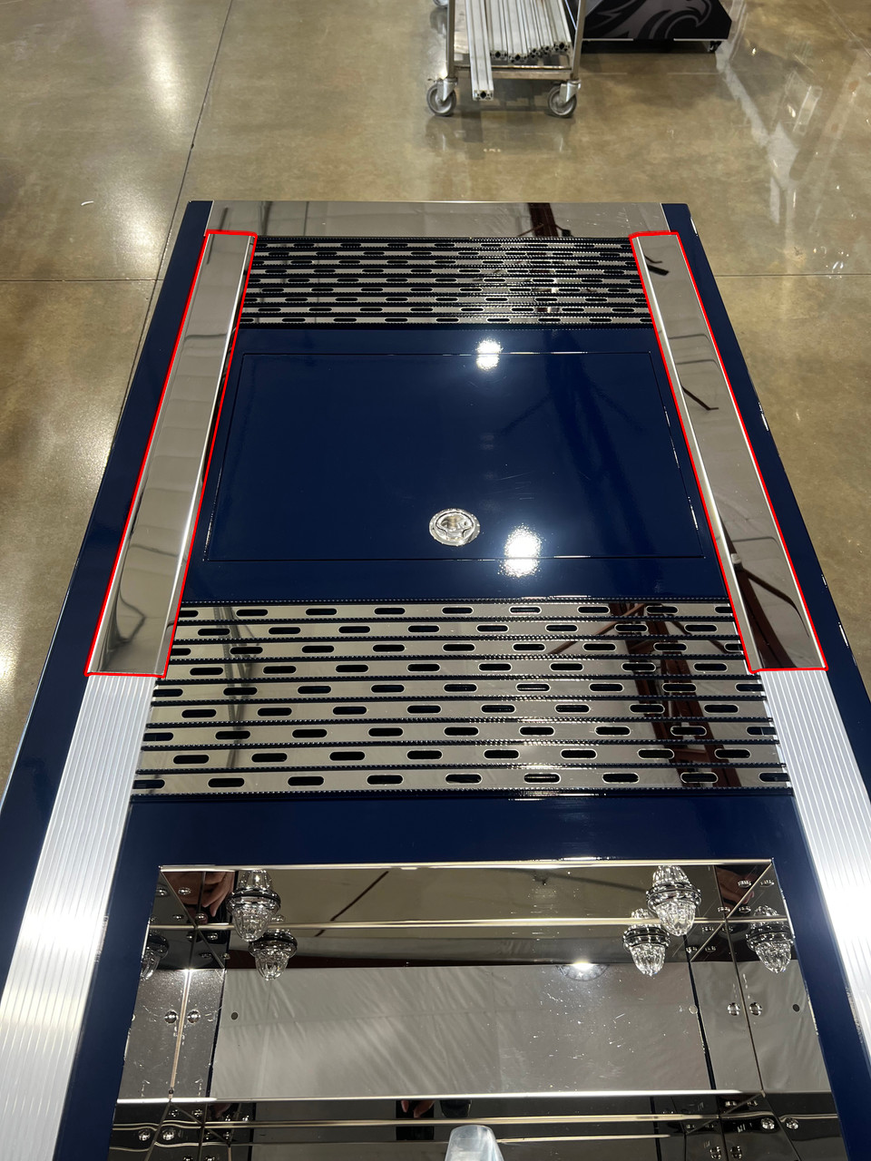 In-Frame Merritt Dyna-Deck Rail Covers - 84-1/4" - Thumbnail 3