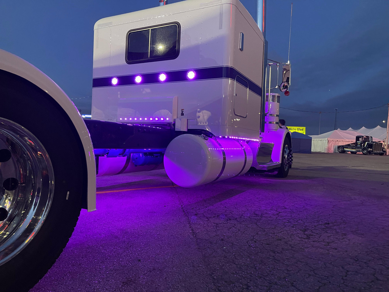 Glow Kit for Double Frame Installation - No Light Kit Included - 16ft Total - 8ft Glow Kit System Each Side of Vehicle - Thumbnail 5