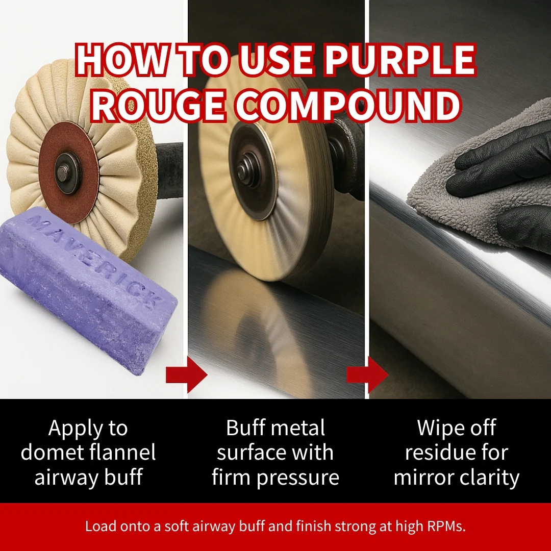 Finishing Compounds: Metal Polishing Compound for Buffing Wheels - Thumbnail 7