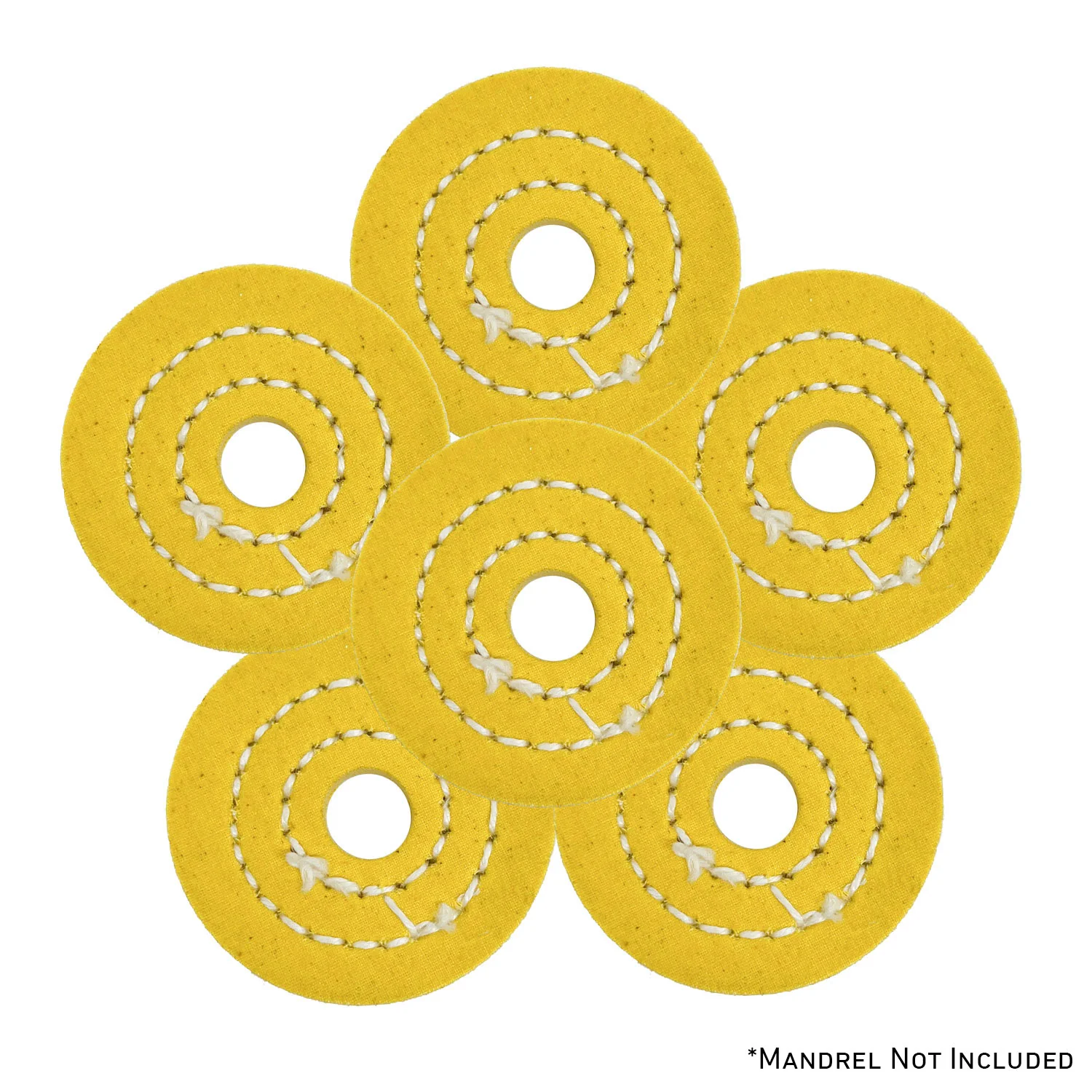 Mini Buffing Wheels (1/2" Arbor Hole) - Thumbnail 2