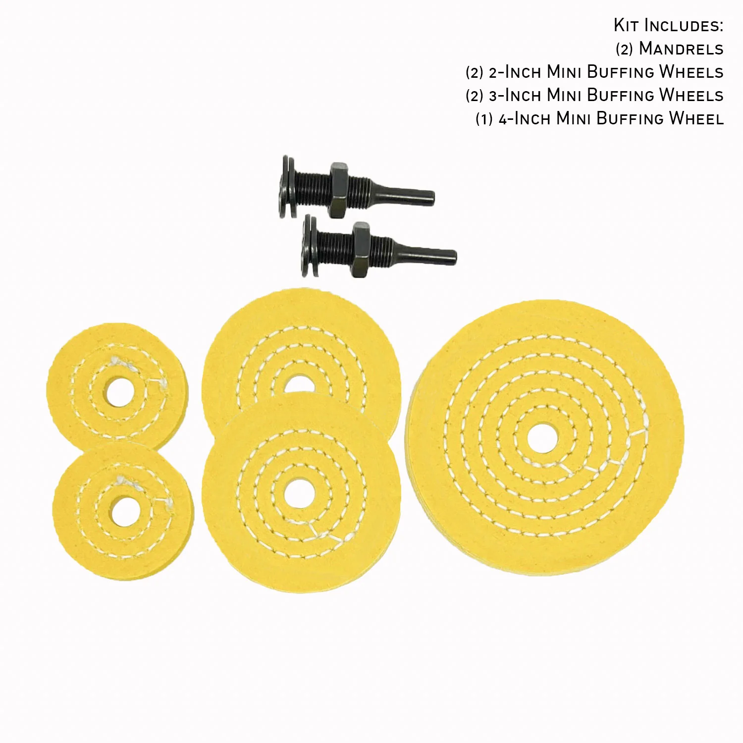 Mini Buffing Wheels (1/2" Arbor Hole) - Thumbnail 24