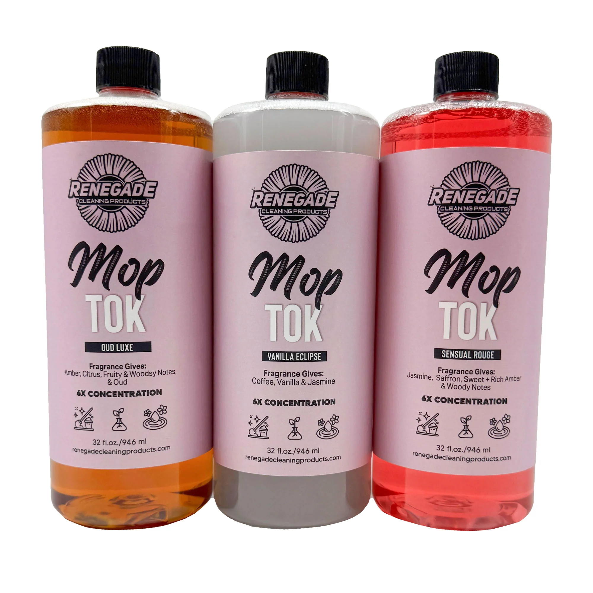 Mop Tok: 6X Concentrated Luxury Mop Soap Solution (32oz.)