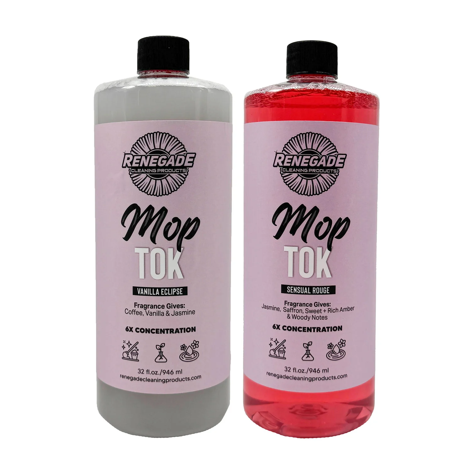 Mop Tok: 6X Concentrated Luxury Mop Soap Solution (32oz.) - Thumbnail 5