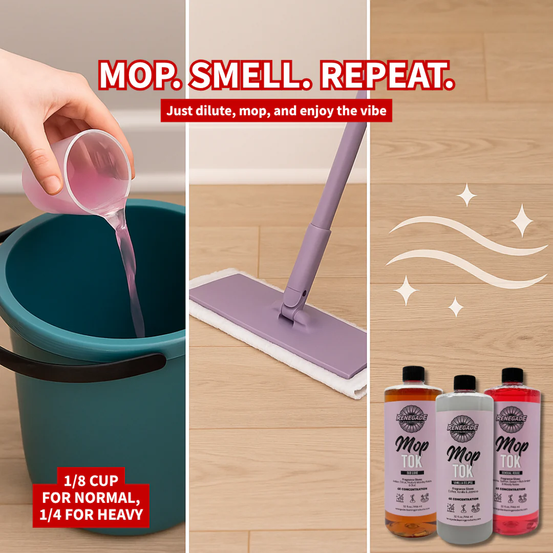 Mop Tok: 6X Concentrated Luxury Mop Soap Solution (32oz.) - Thumbnail 10