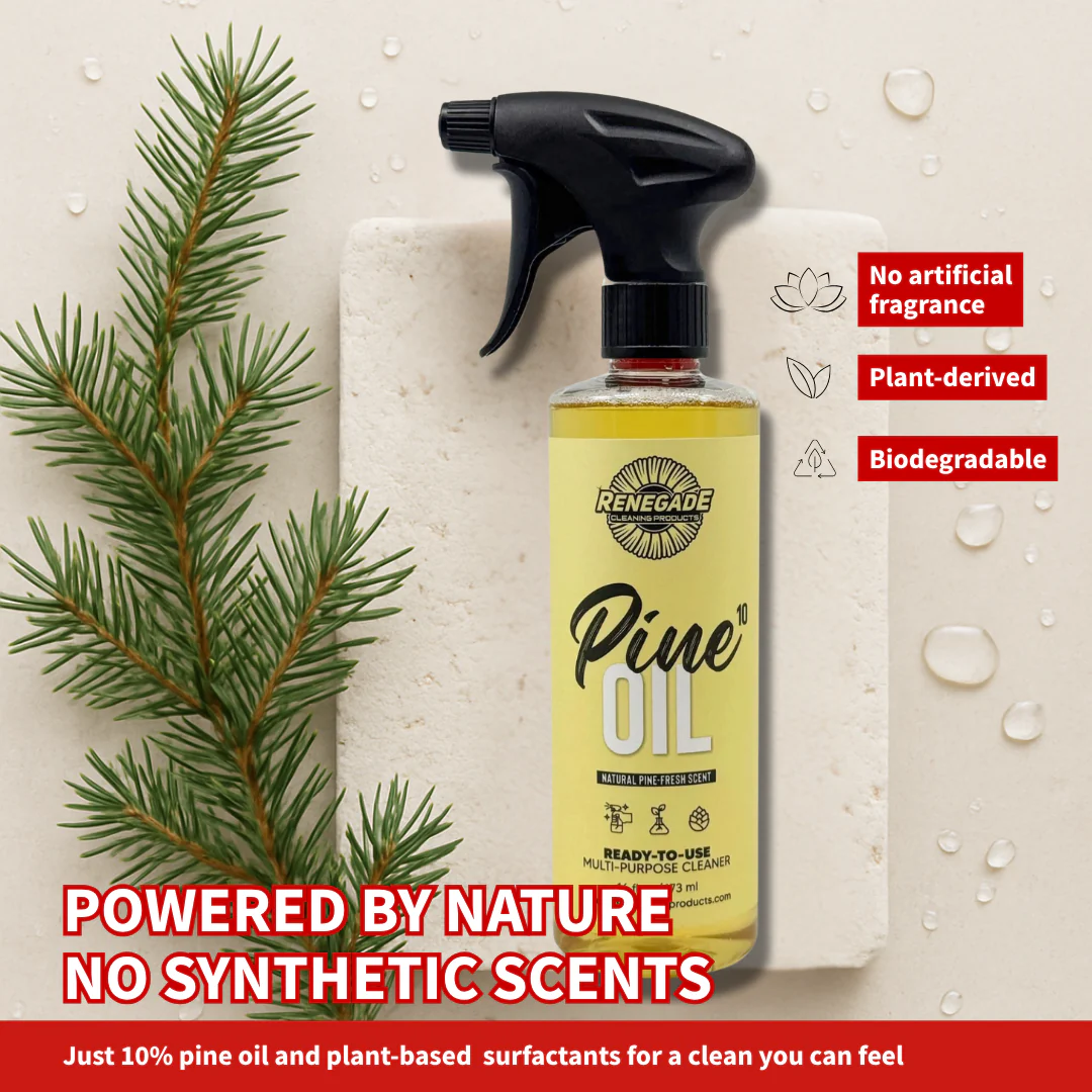 Pine Oil 10 Cleaner: 10% Pure Pine Oil - Ready To Use, Plant‑Powered Disinfectant - Thumbnail 4