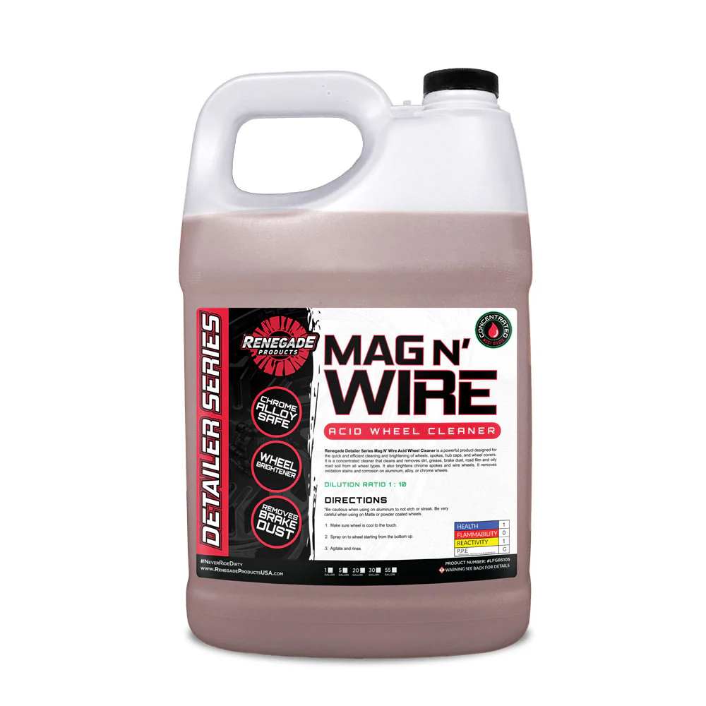 Mag N' Wire Acid Wheel Cleaner & Aluminum Brightener - Thumbnail 2