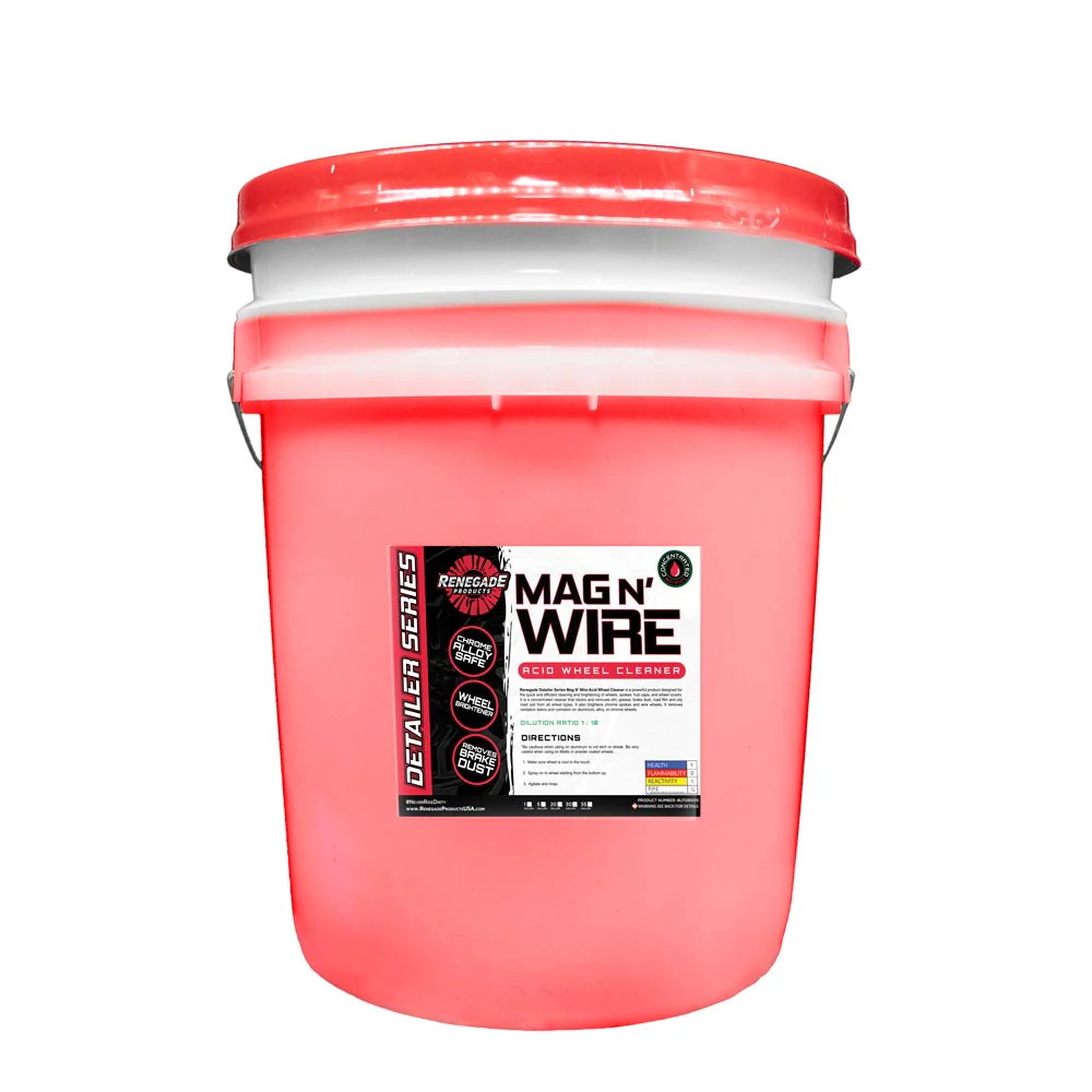 Mag N' Wire Acid Wheel Cleaner & Aluminum Brightener - Thumbnail 3