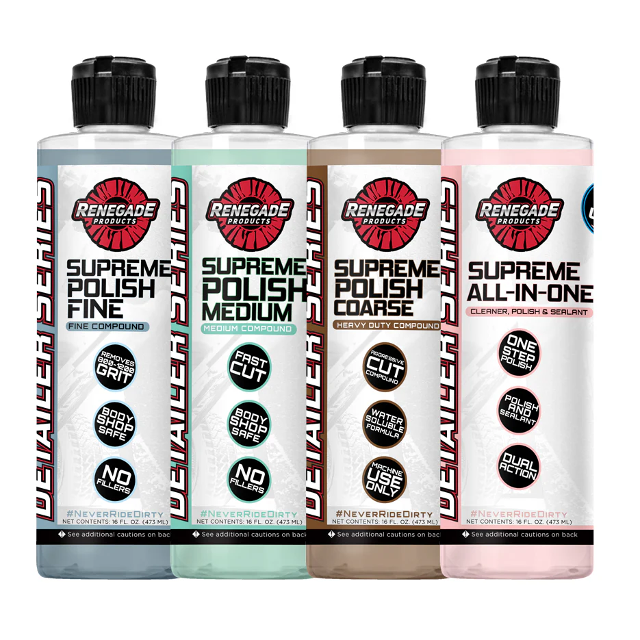 Supreme Paint Correction Polishing Compounds