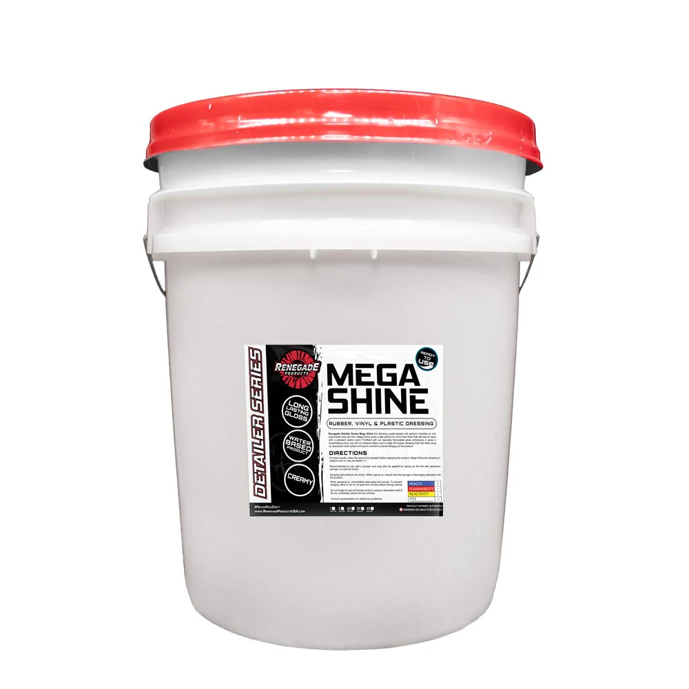 Mega Shine Rubber, Vinyl, & Plastic Dressing - Thumbnail 3