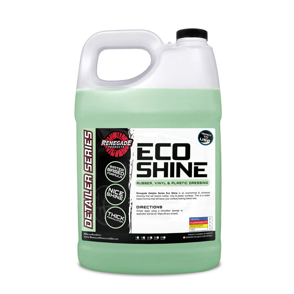 Eco Shine Rubber, Vinyl, & Plastic Dressing