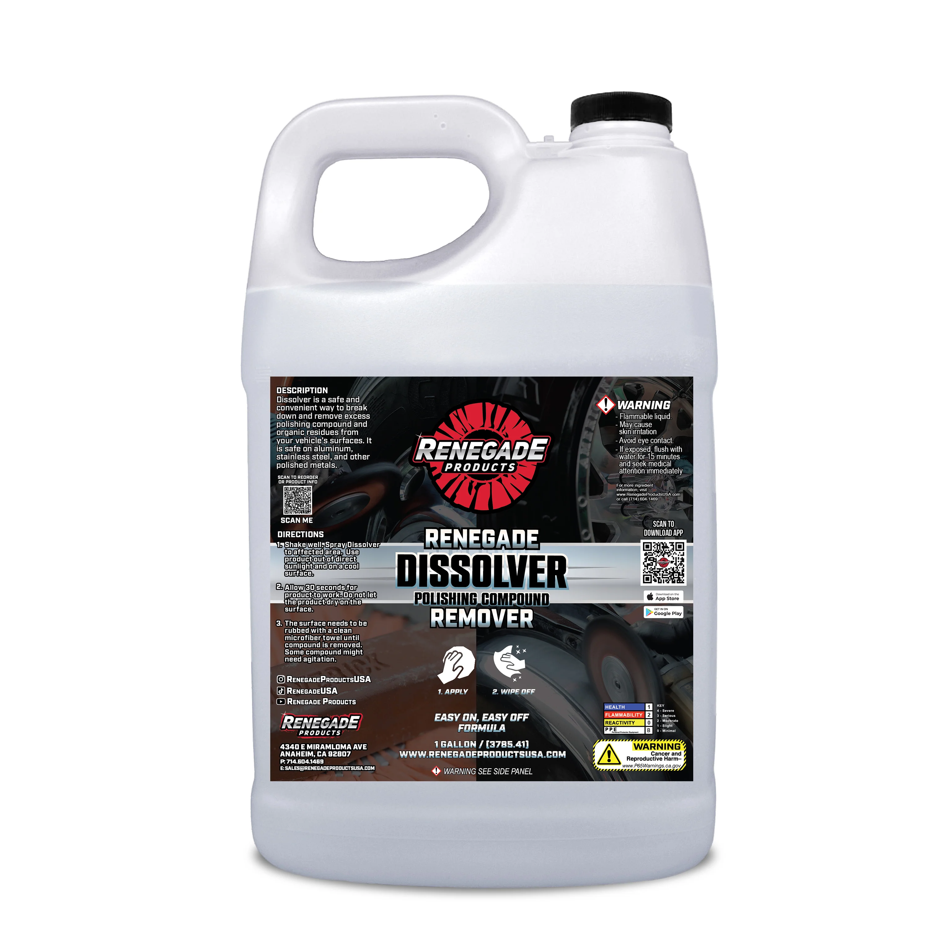 Dissolver Polishing Compound Remover - Thumbnail 2