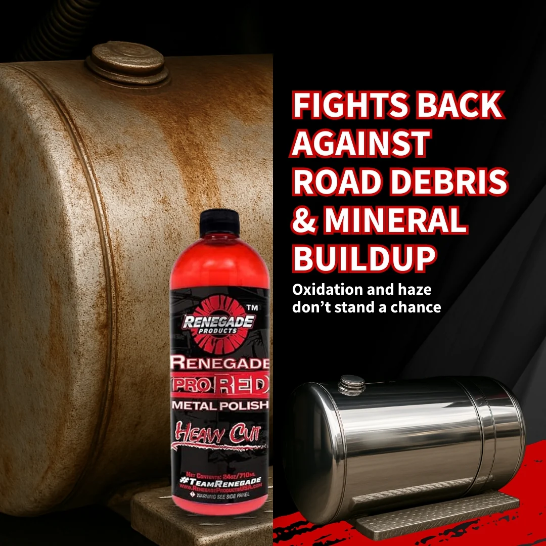 Renegade Pro Red Heavy Cut Metal Polish - Thumbnail 8