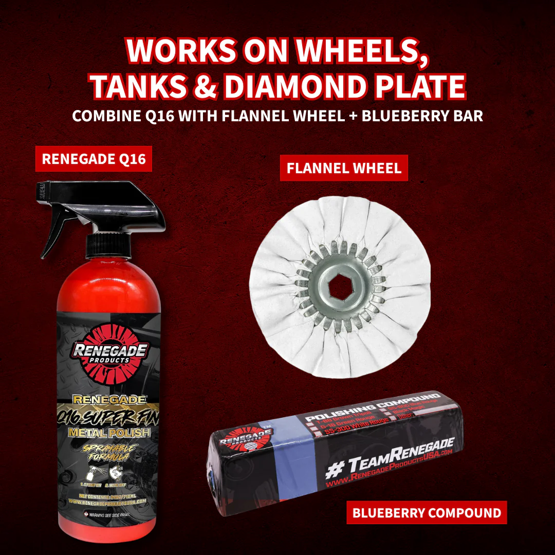 Q16 Super Fine Sprayable Metal Polish - Thumbnail 5