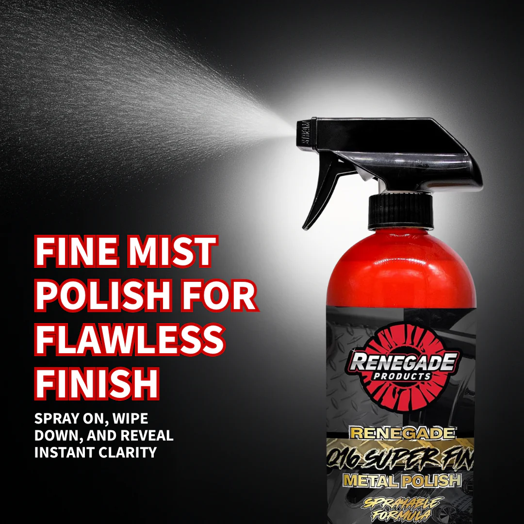 Q16 Super Fine Sprayable Metal Polish - Thumbnail 7