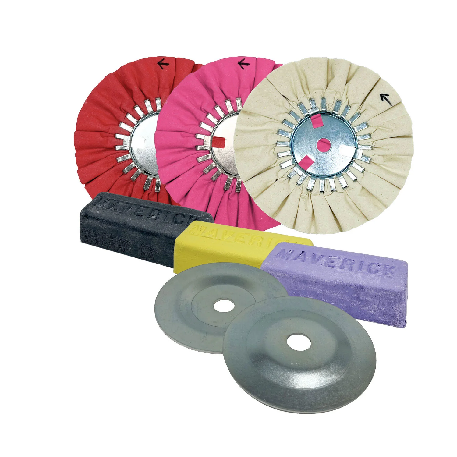 3-Step Stainless Steel Polishing Kit - Thumbnail 2