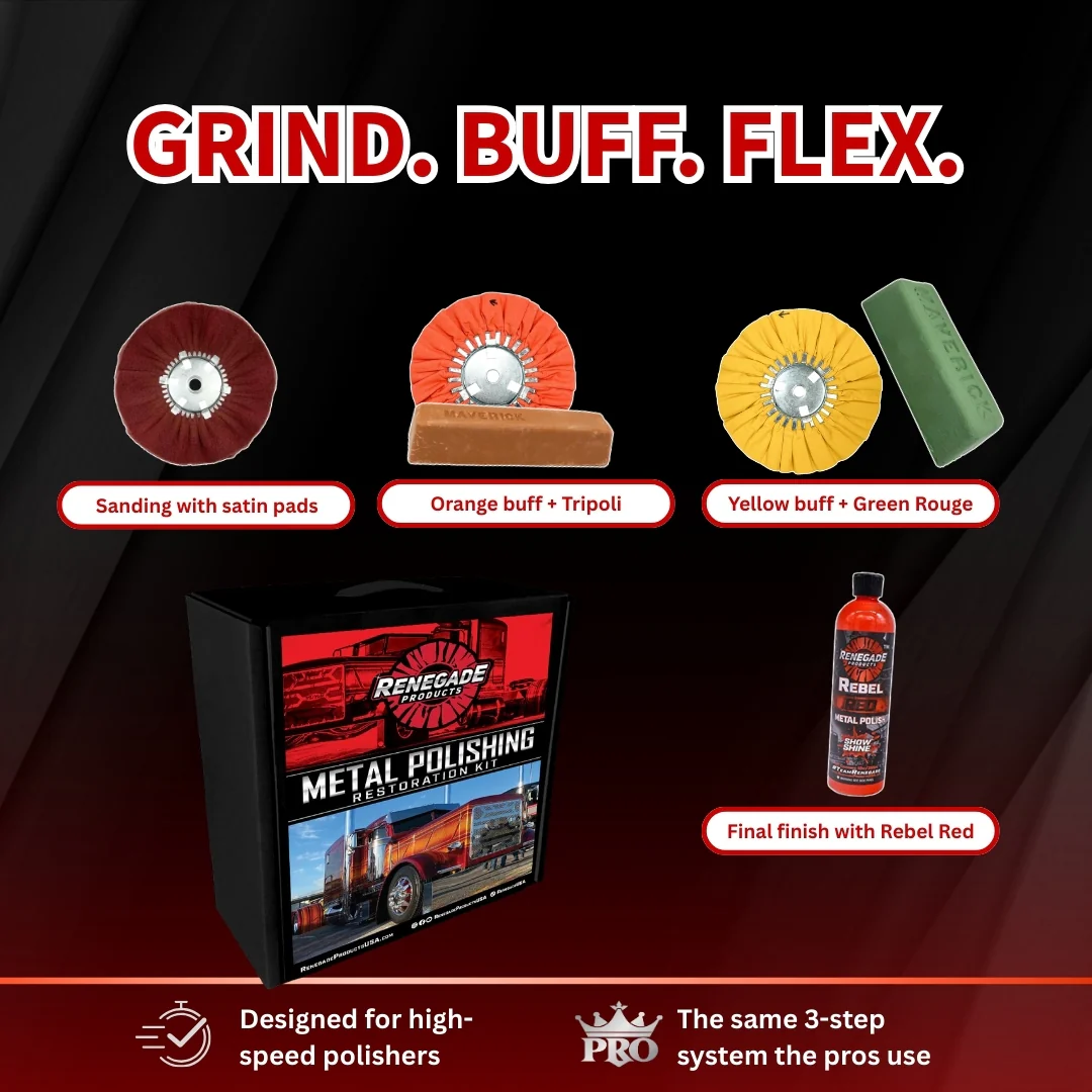 Metal Polishing & Big Rig Restoration Kit - Thumbnail 6