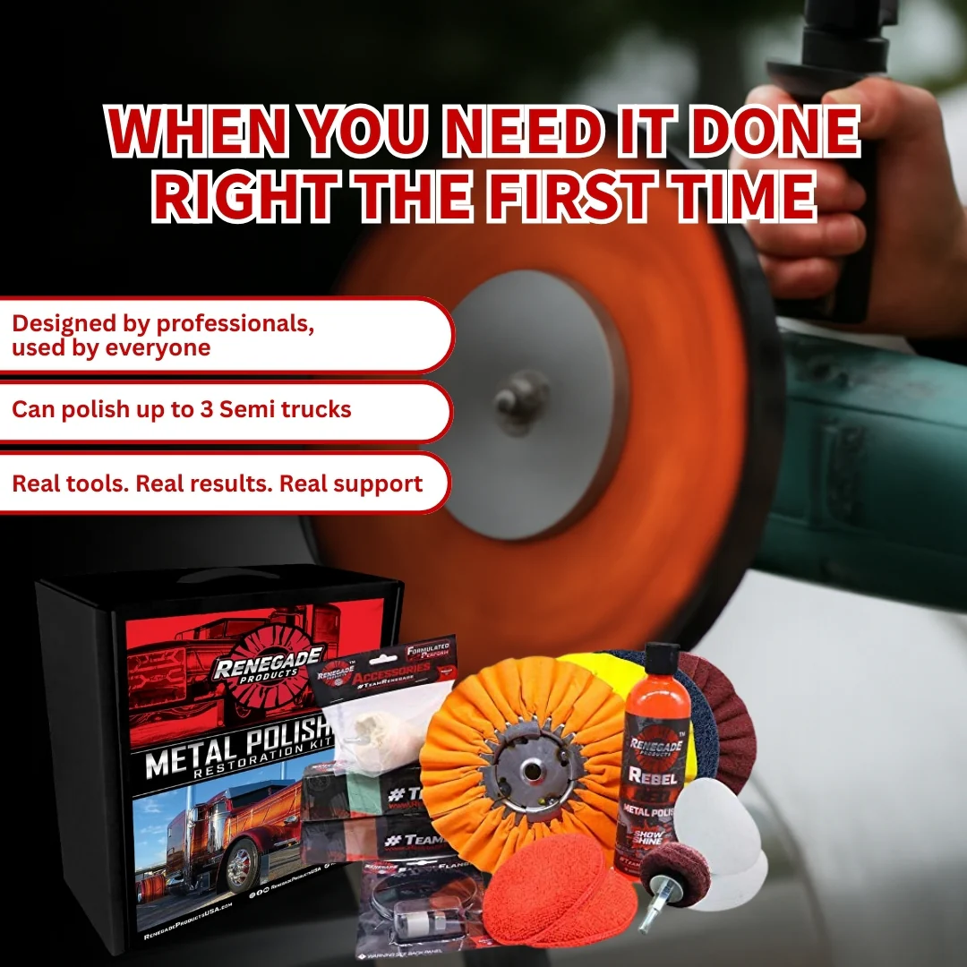 Metal Polishing & Big Rig Restoration Kit - Thumbnail 8