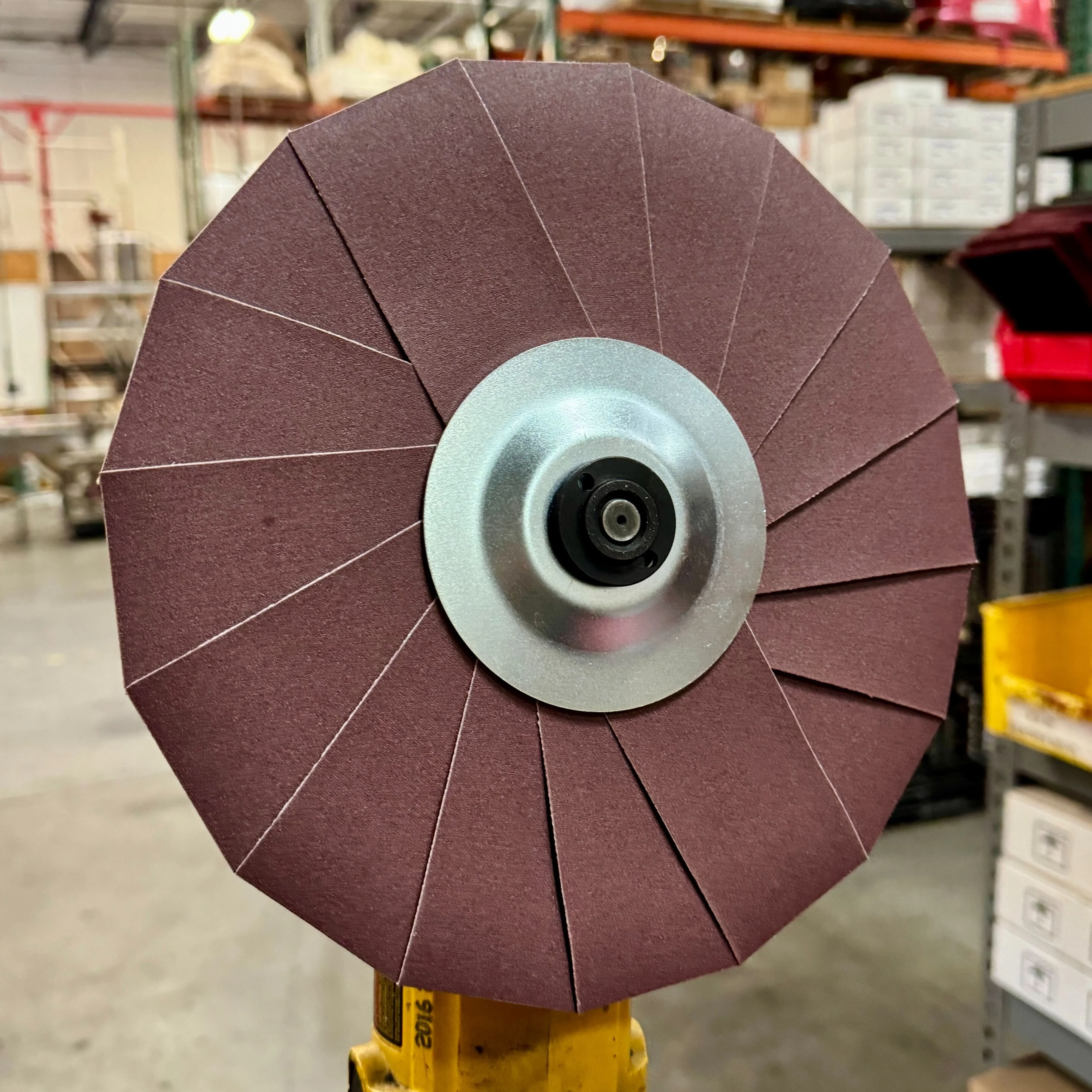 10" Abrasive Pinwheel - Thumbnail 7