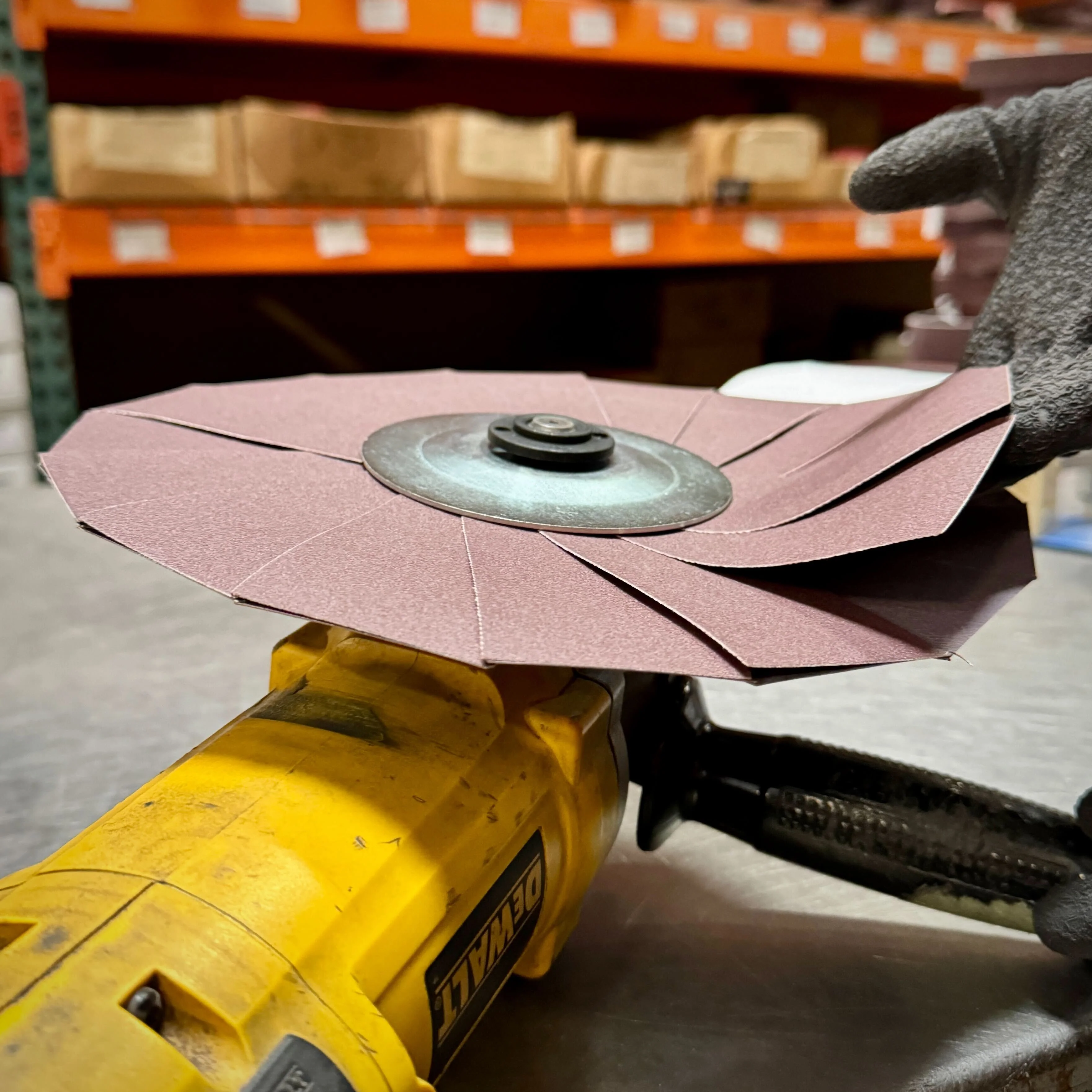 10" Abrasive Pinwheel - Thumbnail 9