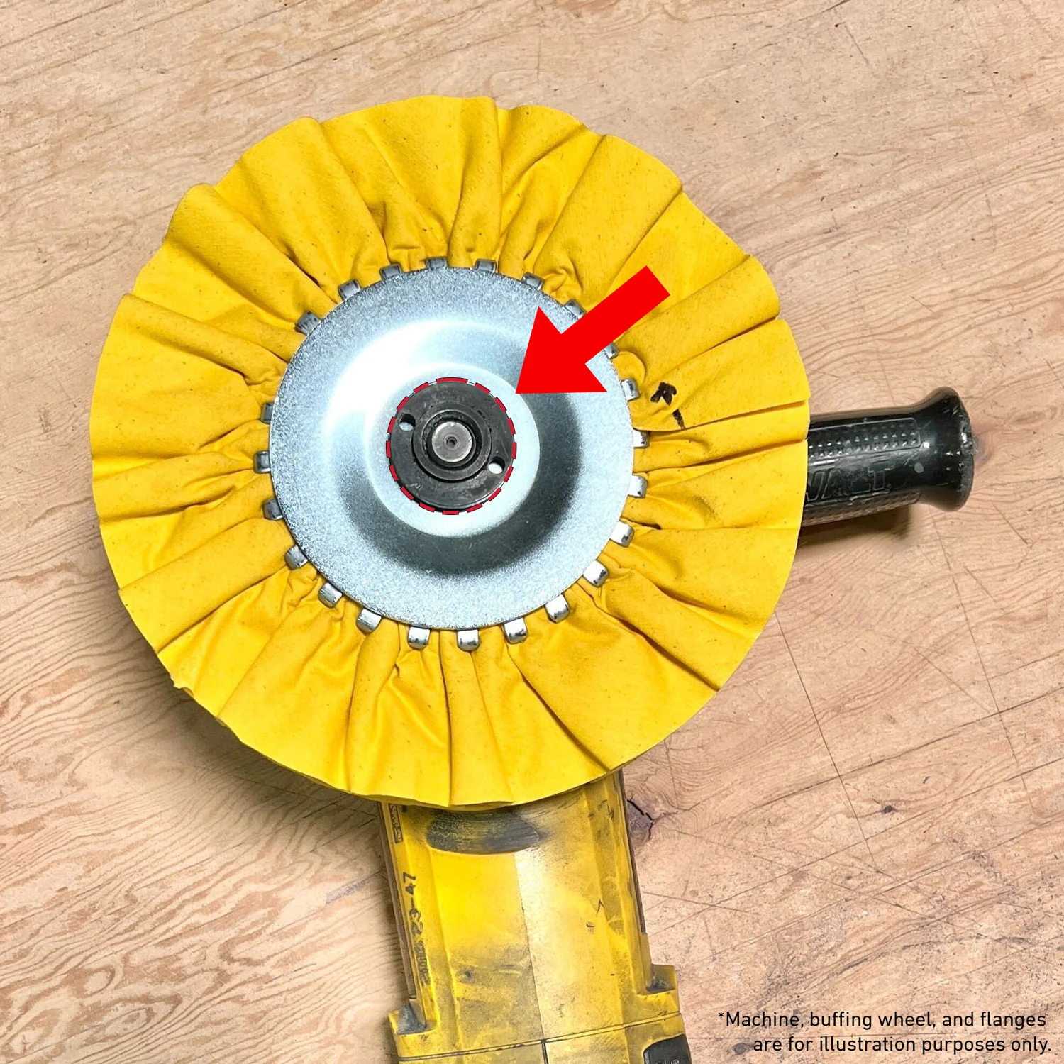 5/8"-11 Lock Nut for Angle Grinders - Thumbnail 2