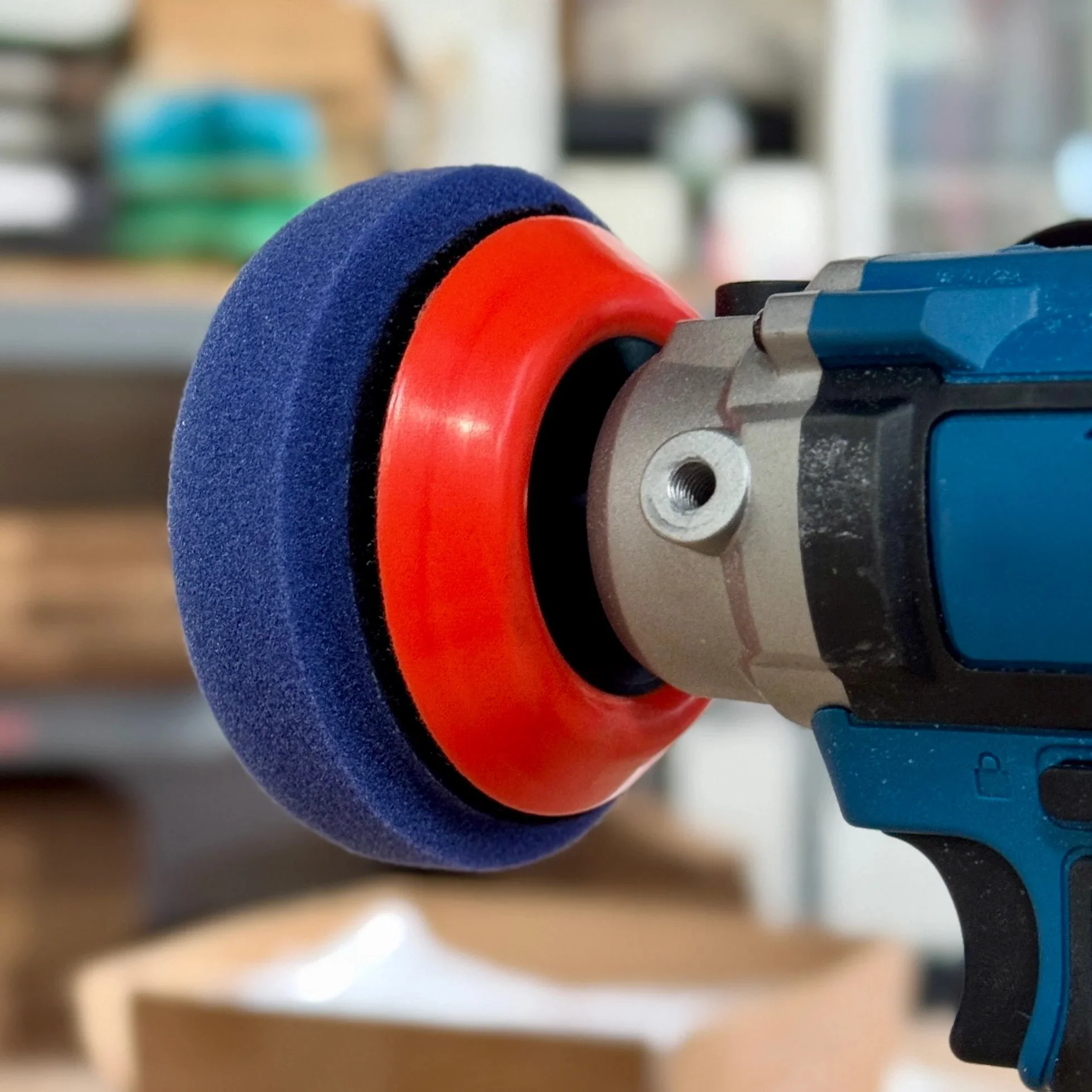 3" Foam Pad for Metal and Paint Polishing - Thumbnail 4