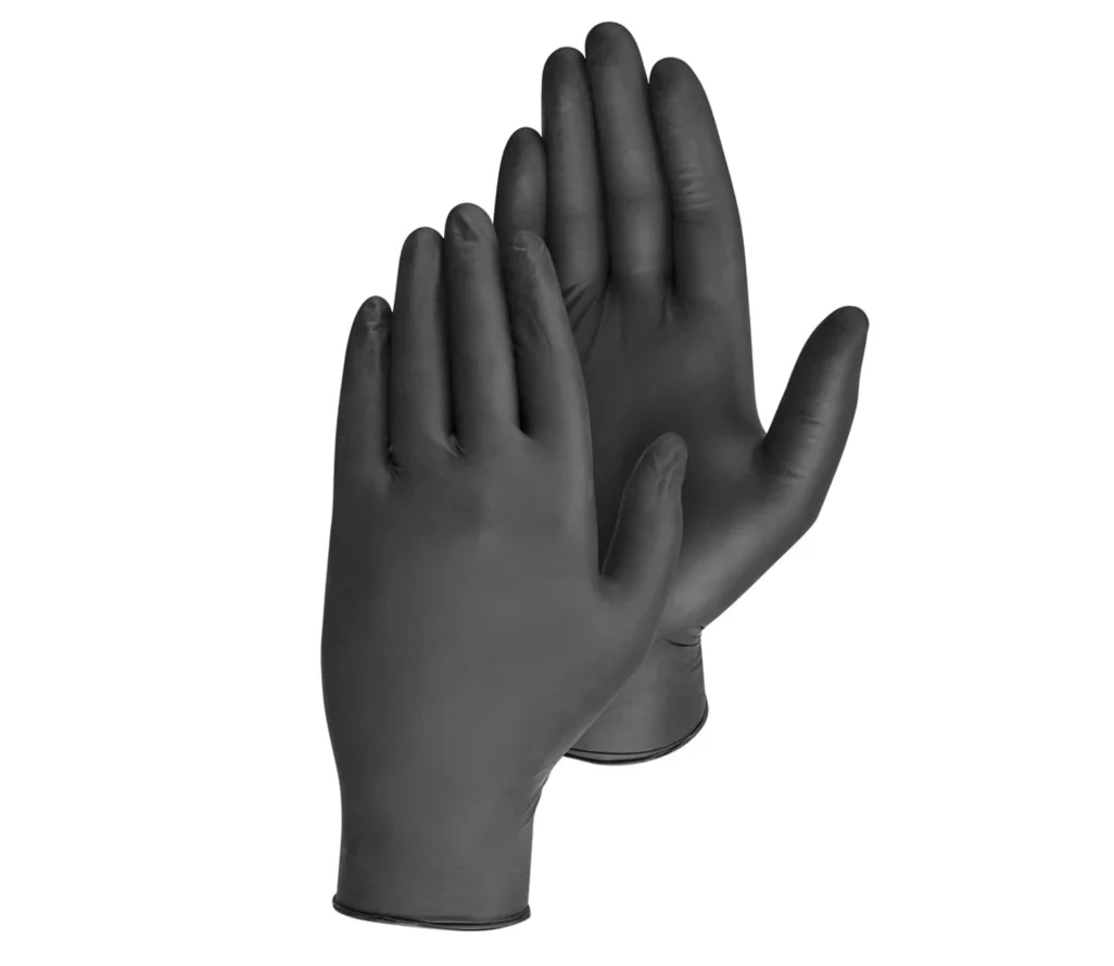 4 Mil Nitrile Gloves (Box of 100 Gloves)