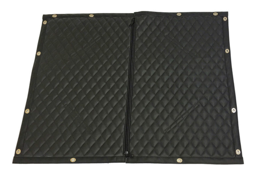 1-Zip Quilted Closed Winter Front - Main Image