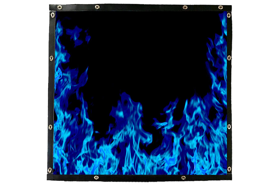Blue Flames Bug Screen - Main Image