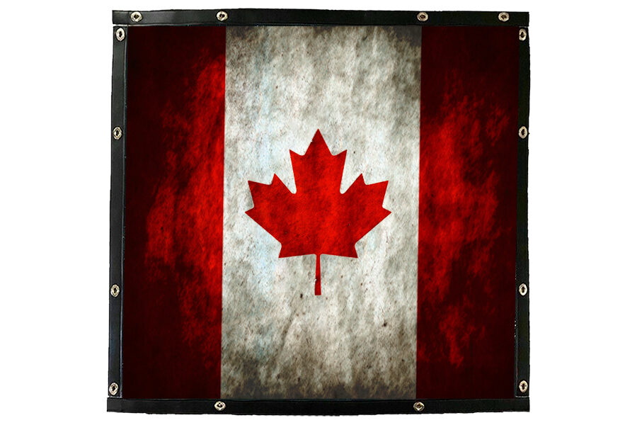 Canada Grunge Flag