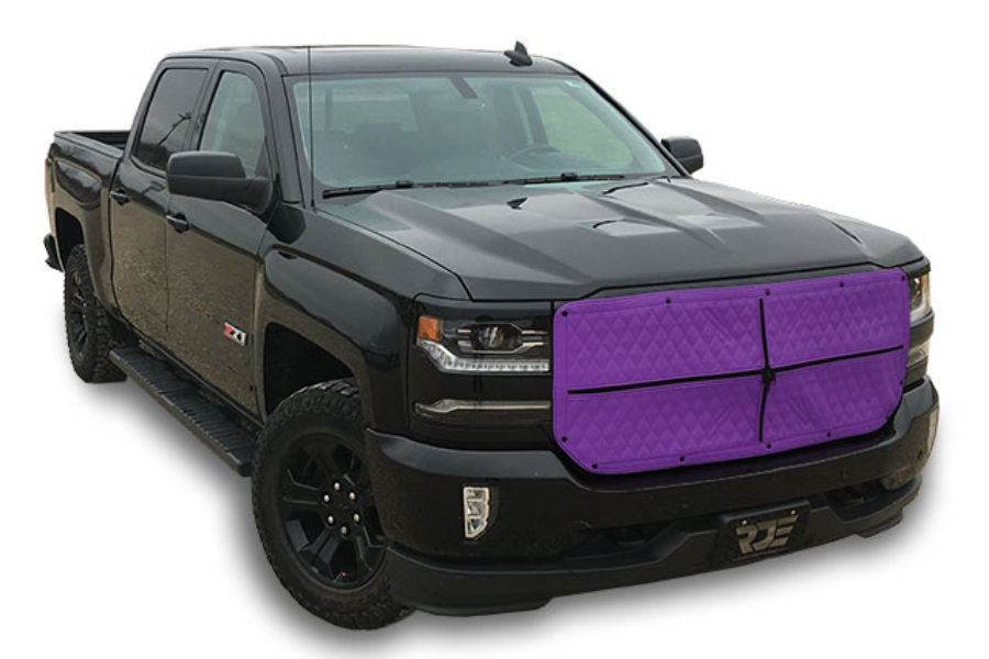 Dark Purple Winter Front