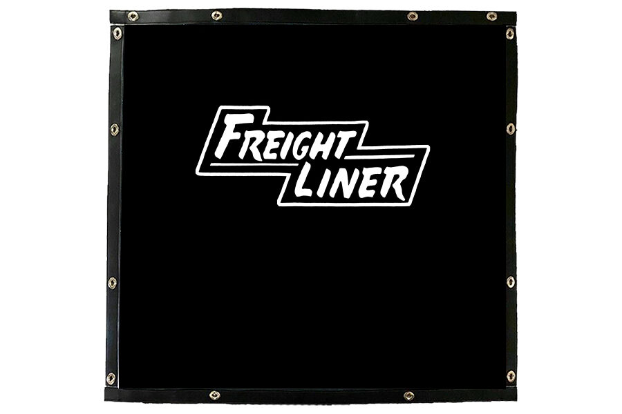 Freightliner Logo on Black Screen