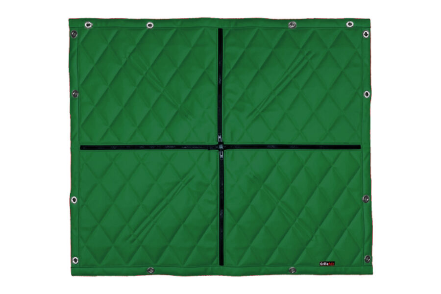Green Quilted 2 Zip Winterfront