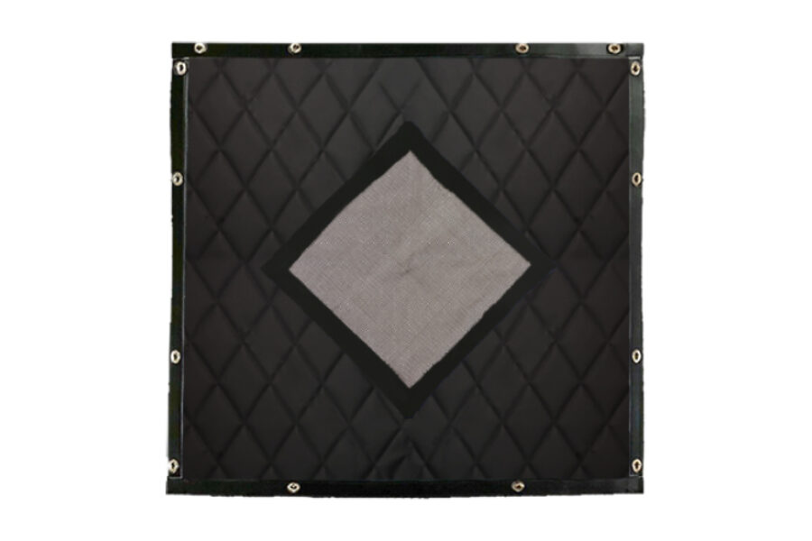 Quilted Black Standard Diamond Winterfront