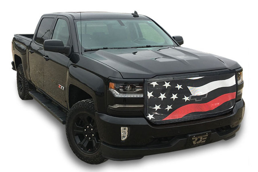 Stars & Stripes Bug Screen – Red - Main Image