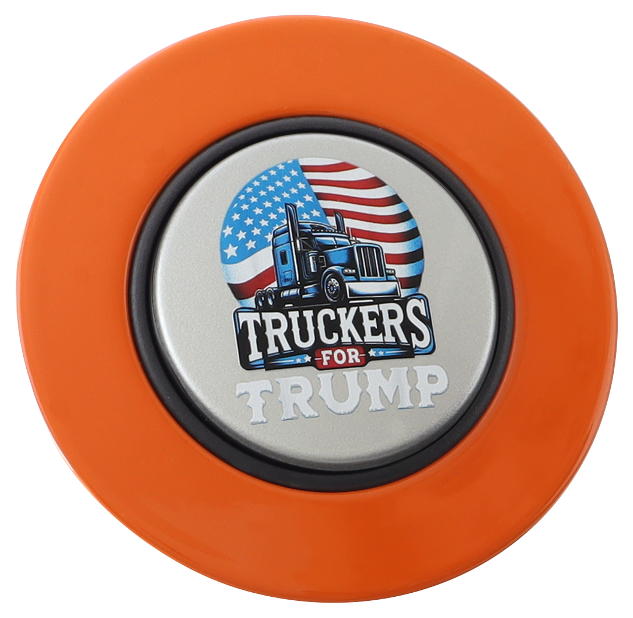 Classic Orange - Truckers for Trump - Silver Medallion