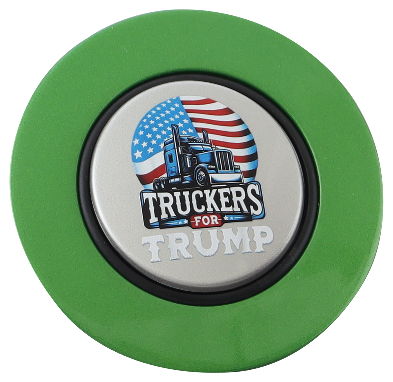 Classic Green - Truckers for Trump - Silver Medallion