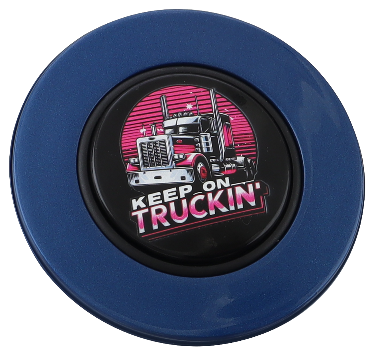 Classic Blue - Keep on Truckin' - Black Medallion