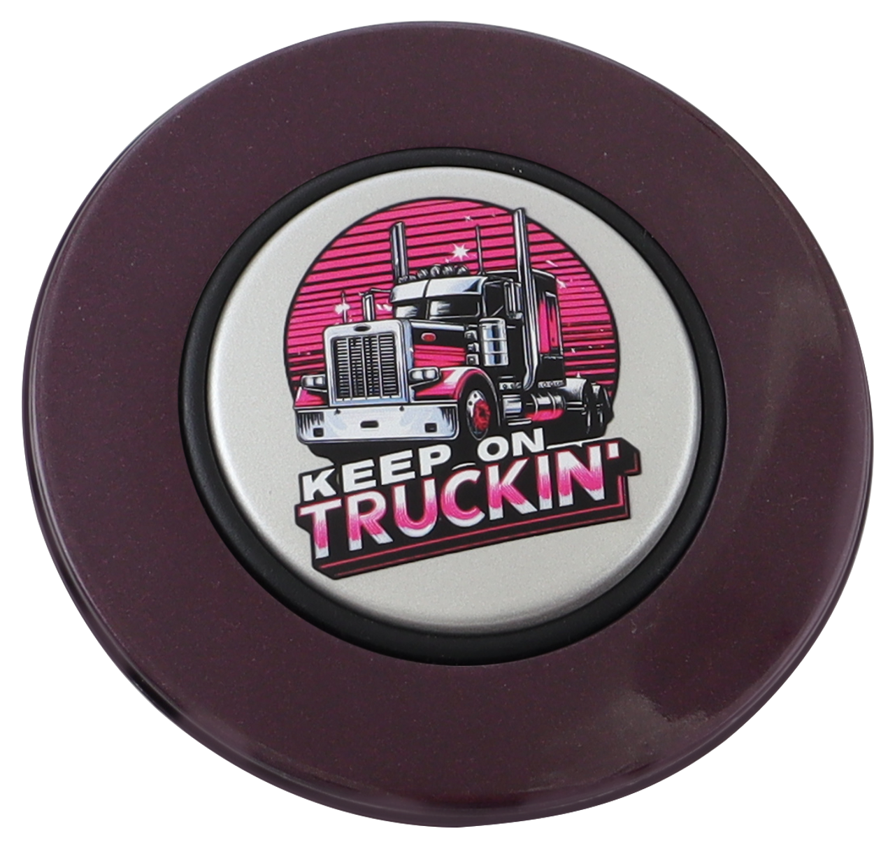 Classic Purple - Keep on Truckin' - Silver Medallion