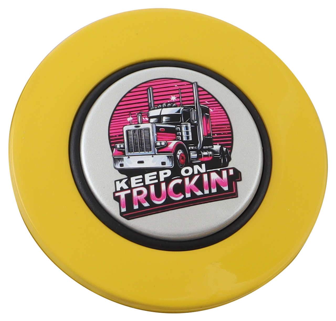 Classic Yellow - Keep on Truckin' - Silver Medallion