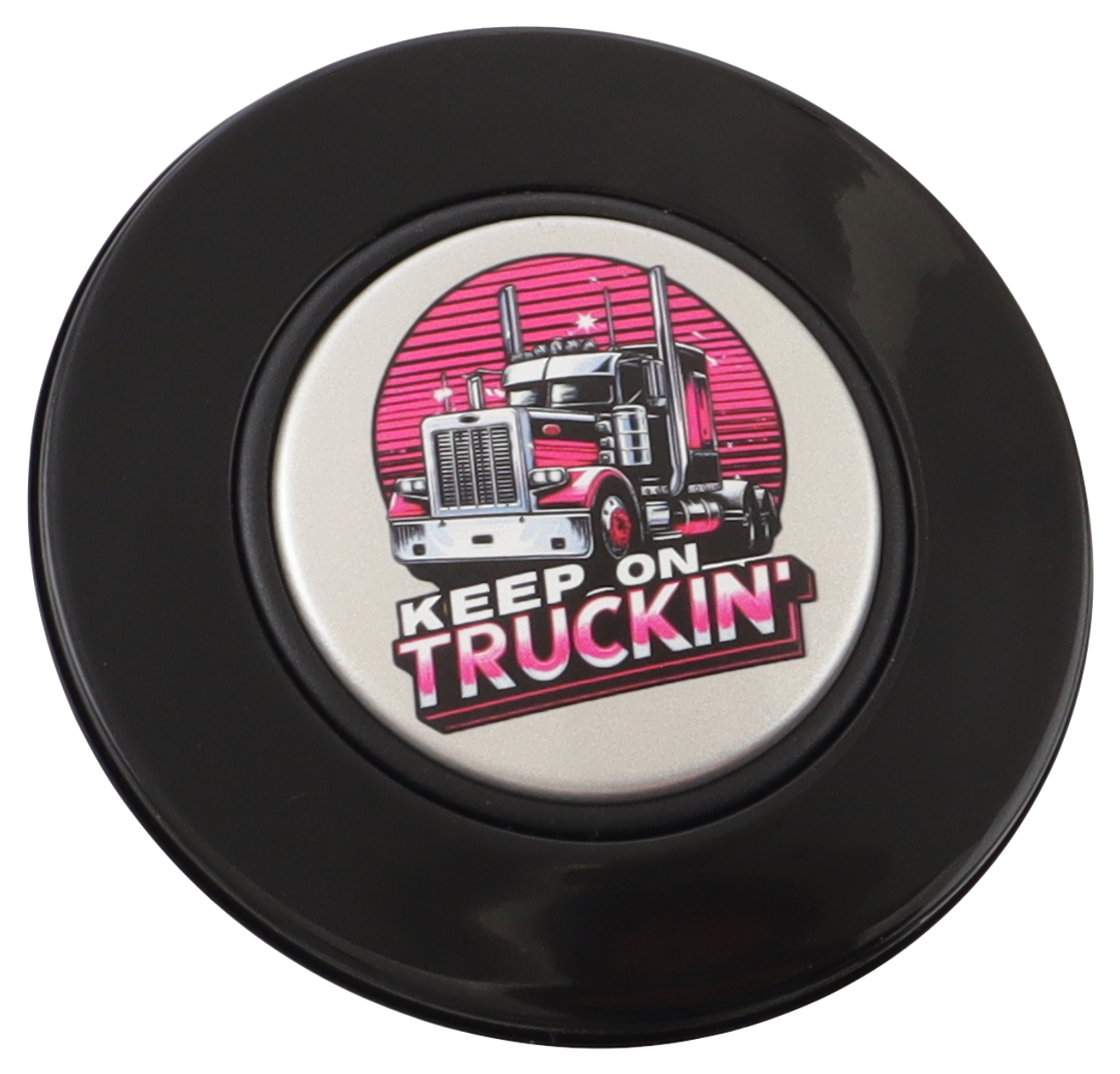 Classic Black - Keep on Truckin' - Silver Medallion