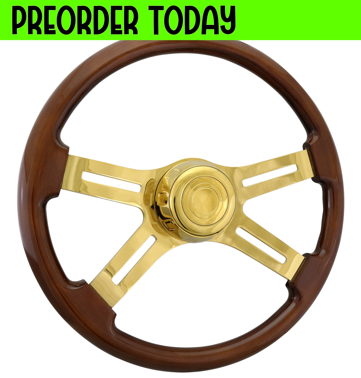 Classic Mahogany - Gold Spokes